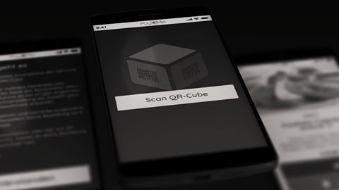 Vorschau PayQMo-Application (schwarz-weiß)