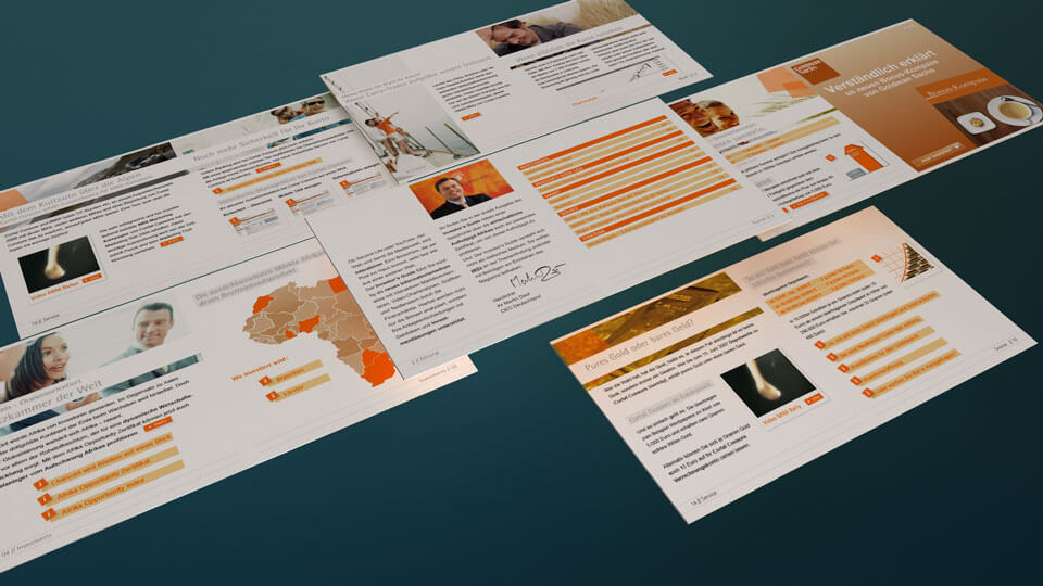 Flash-Anwendung Investor's Guide Seiten Abbildung Investor's Guide Seiten