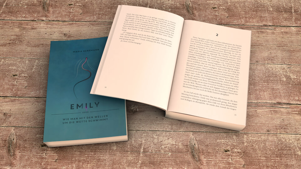 Abbildung 'Emily - oder wie man mit den Wellen um die Wette schwimmt', Satz Taschenbuch