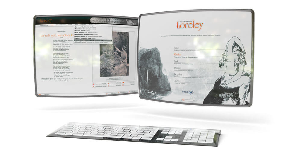 Flash-Anwendung Loreley Abbildung Anwendung