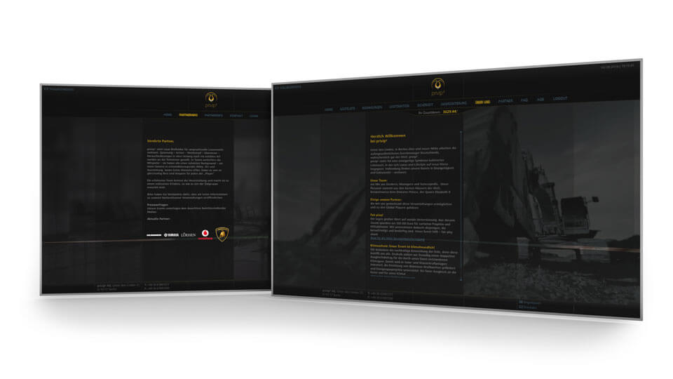 privip² Website Abbildung privip² Website