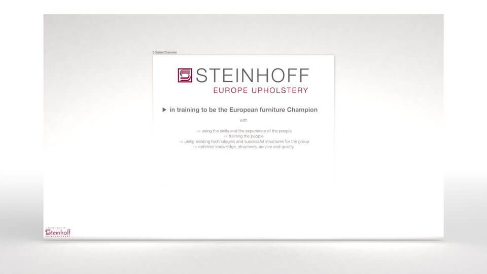 Steinhoff Präsentation Screenshot Abbildung Steinhoff Präsentation Screenshot